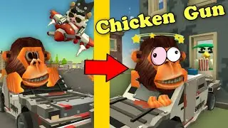 СУЕТА ОБЕЗЬЯНЫ В ЧИКЕН ГАН?(CHICKEN GUN) Мини-фильм:"Городской переполох"