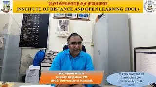 IDOL, Exam. Announcement- April 2022. आयडॉल - परीक्षा घोषणा एप्रिल २०२२ - ONLINE