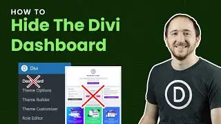 How To Hide The Divi Dashboard