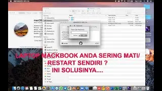 Cara mengatasi macbook restart sendiri  