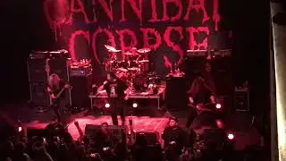 Cannibal corpse stripped raped and strangled live at the depot slc 10-07-23