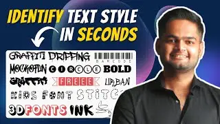 How to Identify Font From Image Easily with AI Tools🔥: What Font is in this Image | Be10x