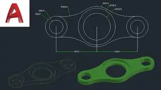 Practice Drawing in AutoCAD || autocad 2d practice drawing exercise