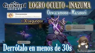 LOGRO OCULTO INAZUMA | Oowazamono | Genshin impact
