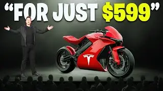 Elon Musk: ''I Am Releasing Tesla's NEW ELECTRIC MOTORCYCLE This Week!''