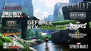 RTX 2060 SUPER in 2025 - 25 Games Tested | RTX 2060 SUPER + i3 12100 Gaming