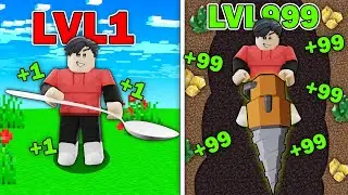 Digging 6,867,984 BLOCK in Roblox! (tagalog)