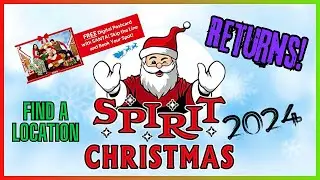 Spirit Christmas RETURNS for 2024 🎃 Find LOCATIONS HERE!