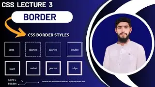 CSS Borders in Hindi | CSS Lecture 3 | CSS Border Styles Explained with Examples#css #coding