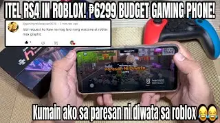 ITEL RS4 IN ROBLOX GAME TEST | ROBLOX IN ITEL RS4 | 6K GAMING BUDGET PHONE - smooth kaya?