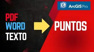 Extraer Coordenadas de PDF, WORD, txt a ArcGIS PRO
