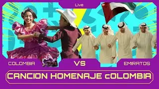 Cancion Homenaje a COLOMBIA desde los EMIRATOS ARABES !Sorprendente!.
