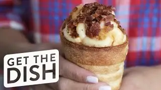 How to Make Disneyland's Magical Mac and Cheese Cones | Get the Dish