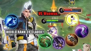 CLAUDE SERING DIKATAIN HERO GK ADA DAMAGE?NIH GW BIKIN BUILD FULL DAMAGE! | TOP GLOBAL CLAUDE - MLBB