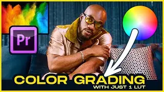 THE BEST CINEMATIC COLOR GRADING LUT EVER MADE - Adobe Premiere Pro - Free LUTs - Lumetri Color.