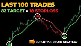 SuperTrend Intraday Paid Strategy Free Now | Filter 99% False Signals |