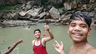 mp का इतना प्रसिद्ध झरना 😱 जिसे किसी ने नही देखा। तुड़ी का झरना ❤️#anand jain comady