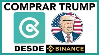 ✅ Como COMPRAR TRUMP 😎 (DONALD TRUMP) desde BINANCE a COINEX, INVERTIR en MEMECOINS 💰