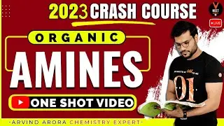 Amines Organic Chemistry Class 12 One Shot By Arvind Arora