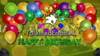 Happy Birthday 2O24 Background