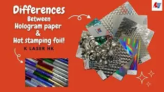 Differences between Hologram paper and hot stamping foil