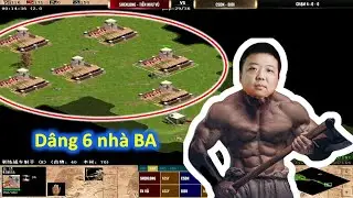 AOE Highlights | Shenlong cực phiêu với bài dâng 6 nhà BA + nâng chặt gỗ 2 sớm!!!