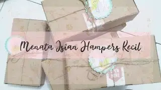 CARA MENATA HAMPERS BUKET UKURAN KECIL AGAR TERSUSUN RAPI