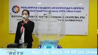 November 25, 2023 04:00 PM DRAW