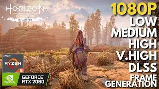 Horizon Zero Dawn Remastered - RTX 2060 + Ryzen 5 5600 | All Settings + DLSS & FG Tested