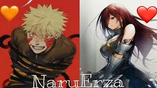 Naruto X Erza Part 1❤🧡. "Childhood." Naruto Texting Story. ft @obi9879
