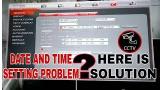 CCTV date and time setting problem solution ||  cp plus dvr date and time problem
