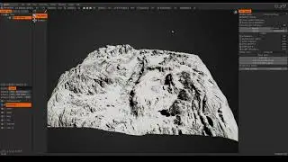 3Dcoat - Building Quick Terrains pt2 - using adjustment layers