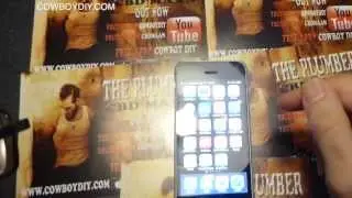 HOW TO SAVE IPHONE BATTERY LIFE IPHONE TIP COWBOYDIY.COM
