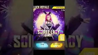 Soiree Lady Bundle Free Fire #shorts