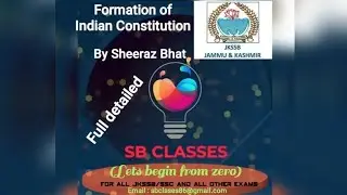 Formation of Constitution of India