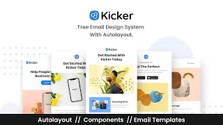 Kicker - Free Design System for Figma