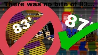 The bite of 83’ Never actually happened?