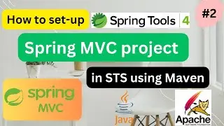 How to Create Spring MVC Project in STS using Maven | Spring MVC Project Structure [Set-Up] Spring 6