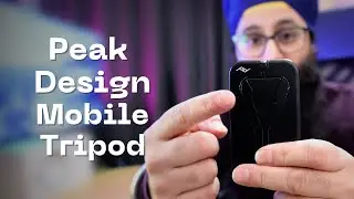 Best phone tripod - Peak Design Mobile Tripod Review!