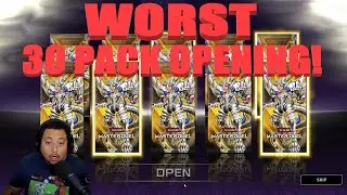 THE WORST PULLS IN 30 PACKS OF CLIMAX OF THE SHOWDOWN YUGIOH MASTER DUEL