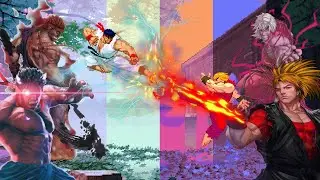 Ryu vs Ken Masters l All Transformation l Street Fighter Epic Battle