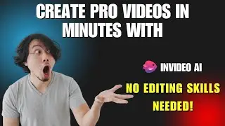 Stop Wasting Time! Create Pro Videos in Minutes with InVideo AI No Editing Skills Needed!