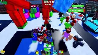 Проходим Hard Mode B TOILET TOWER DEFENSE