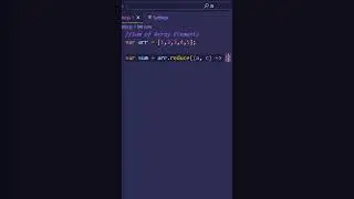 JS Sum of Array Elements #shorts