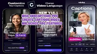DUBS CAPTIONS FOR VIDEO TELEPROMTER & AI DUBBING || Create captions for all your video content