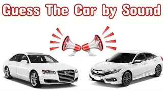 Guess The Car by The Acceleration Sound | Car Quiz