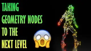 Procedural Effect in Blender using Geometry Node 3.0