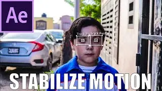 LOCKED-ON/STABILIZE MOTION - Tutorial - (After Effects) || NOOB TECH CHANNEL