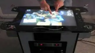 Laser Multi Touch MAME Projection Cocktail