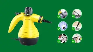 Comforday Steam Cleaner Multi-Purpose Handheld with 9-Piece Accessories
